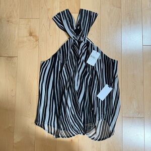 ASTR Halter Sleeveless Top